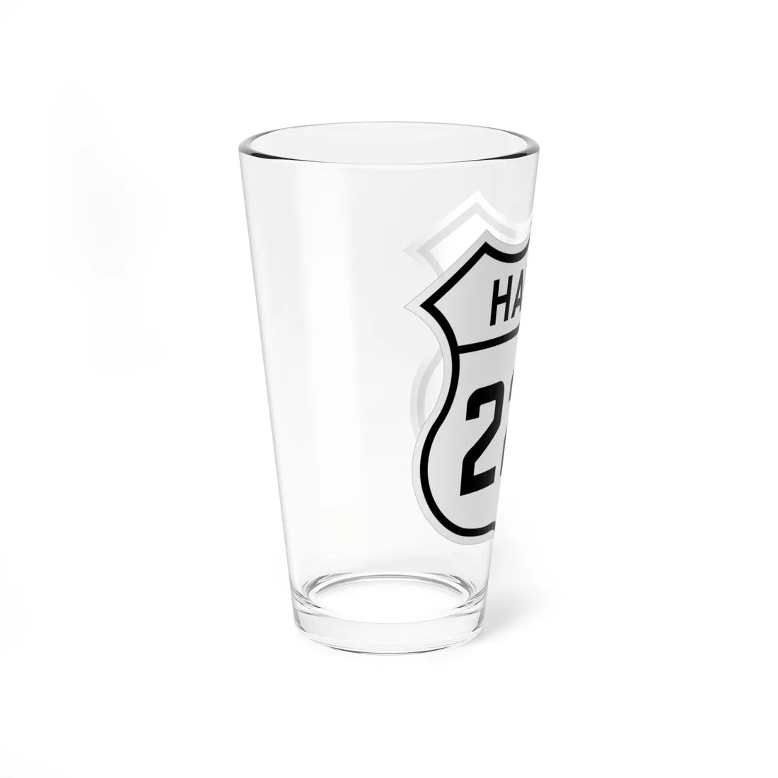 HI-WPR 223 (Hawaii) (Road Sign) Pint Glass 16oz - Go Mug Yourself