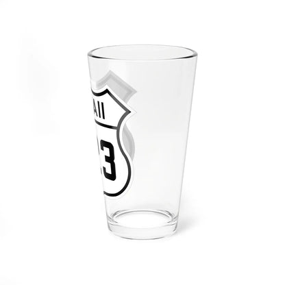 HI-WPR 223 (Hawaii) (Road Sign) Pint Glass 16oz - Go Mug Yourself
