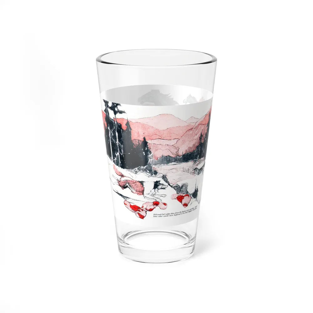 Hide-Rack, The American Boy, August 1932 - Pint Glass 16oz-Go Mug Yourself