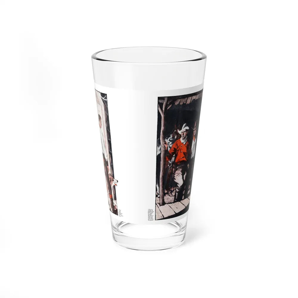 Hide-Rack Welcomes Visitors, The American Boy, February 1936 - Pint Glass 16oz-16oz-Go Mug Yourself