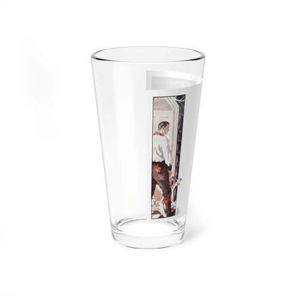 Hide-Rack Welcomes Visitors, The American Boy, February 1936 - Pint Glass 16oz-Go Mug Yourself