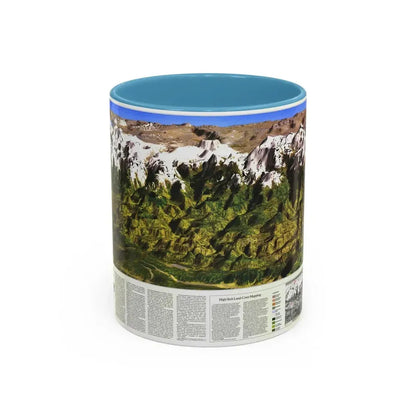 High Himalaya (1988) (Map) Accent Coffee Mug 11oz Light Blue - Go Mug Yourself