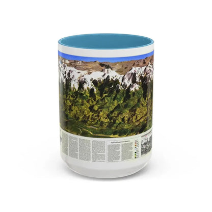 High Himalaya (1988) (Map) Accent Coffee Mug 15oz Light Blue - Go Mug Yourself