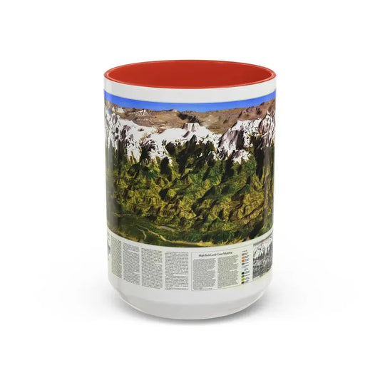 High Himalaya (1988) (Map) Accent Coffee Mug 15oz Red - Go Mug Yourself