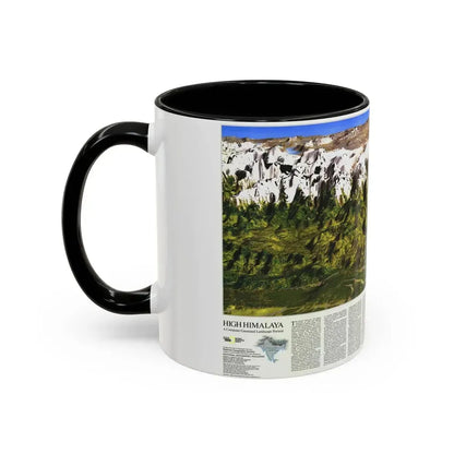High Himalaya (1988) (Map) Accent Coffee Mug - Go Mug Yourself