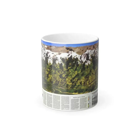 High Himalaya (1988) (Map) Color Changing Mug 11oz Default Title 11oz - Go Mug Yourself
