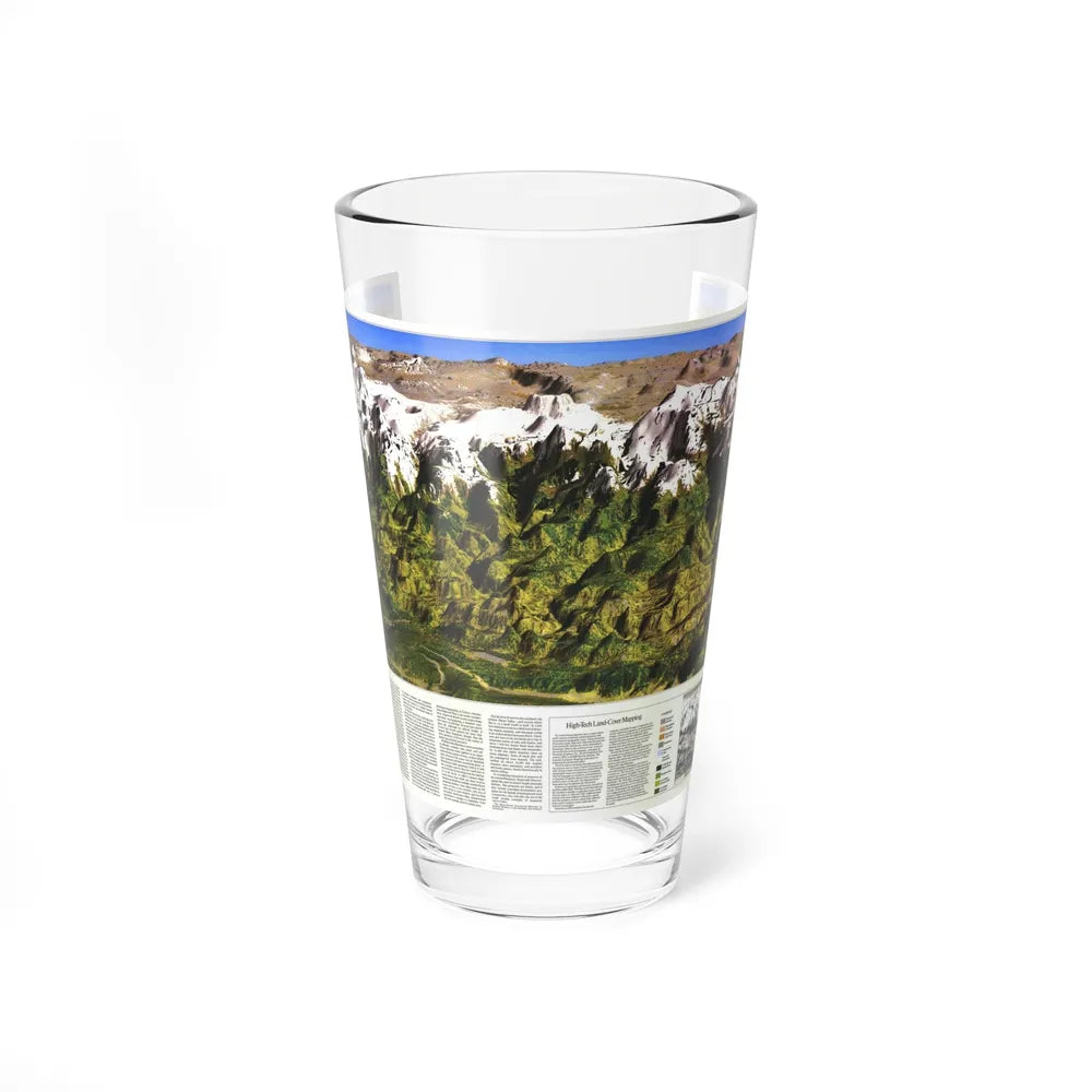 High Himalaya (1988) (Map) Pint Glass 16oz-16oz-Go Mug Yourself