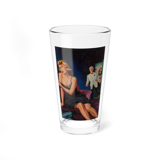 High Priced Party Girl, paperback cover, 1953 - Pint Glass 16oz-16oz-Go Mug Yourself