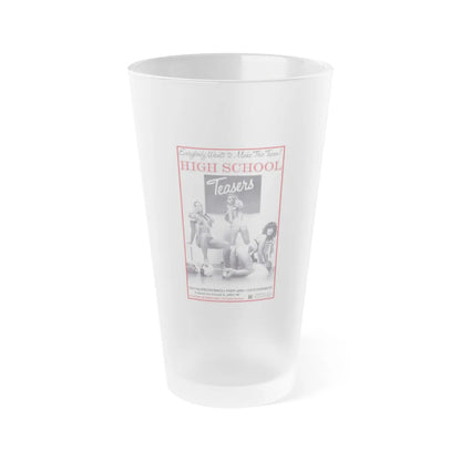 HIGH SCHOOL TEASERS 1978 Movie Poster - Frosted Pint Glass 16oz-16oz-Frosted-Go Mug Yourself