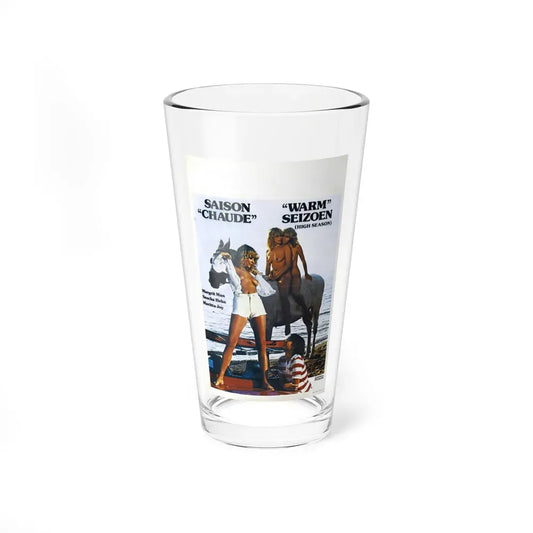 HIGH SEASON 1987 Movie Poster - Pint Glass 16oz 16oz - Go Mug Yourself