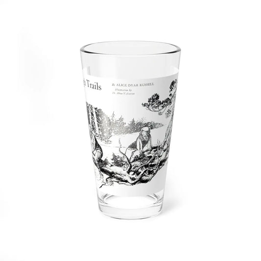 High Trails, The American Girl, July 1927 - Pint Glass 16oz-16oz-Go Mug Yourself