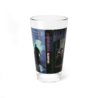 HIGHLANDER BLOOPERS (VHS COVER) Pint Glass 16oz-16oz-Go Mug Yourself