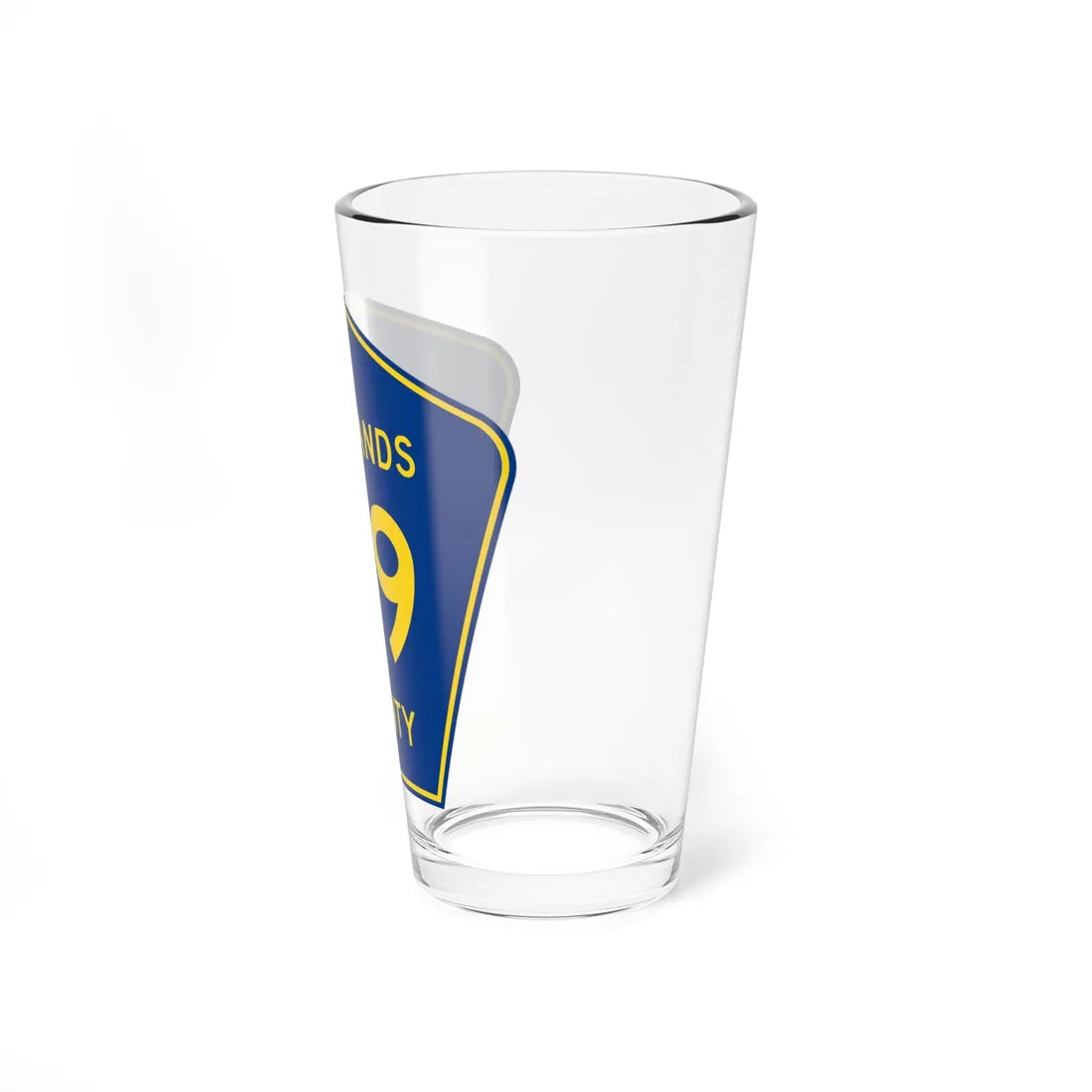 Highlands County 29 (Florida) (Road Sign) Pint Glass 16oz - Go Mug Yourself