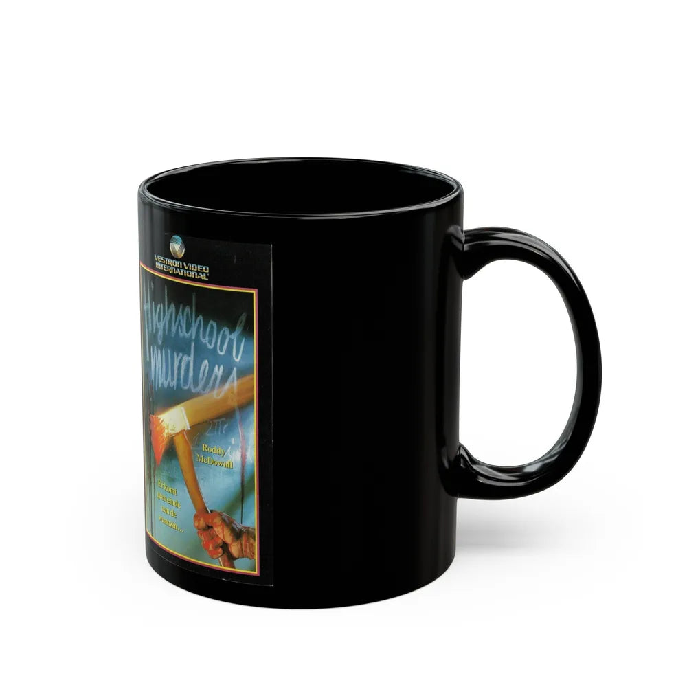 HIGHSCHOOL MURDERS (VHS COVER) - Black Coffee Mug-Go Mug Yourself