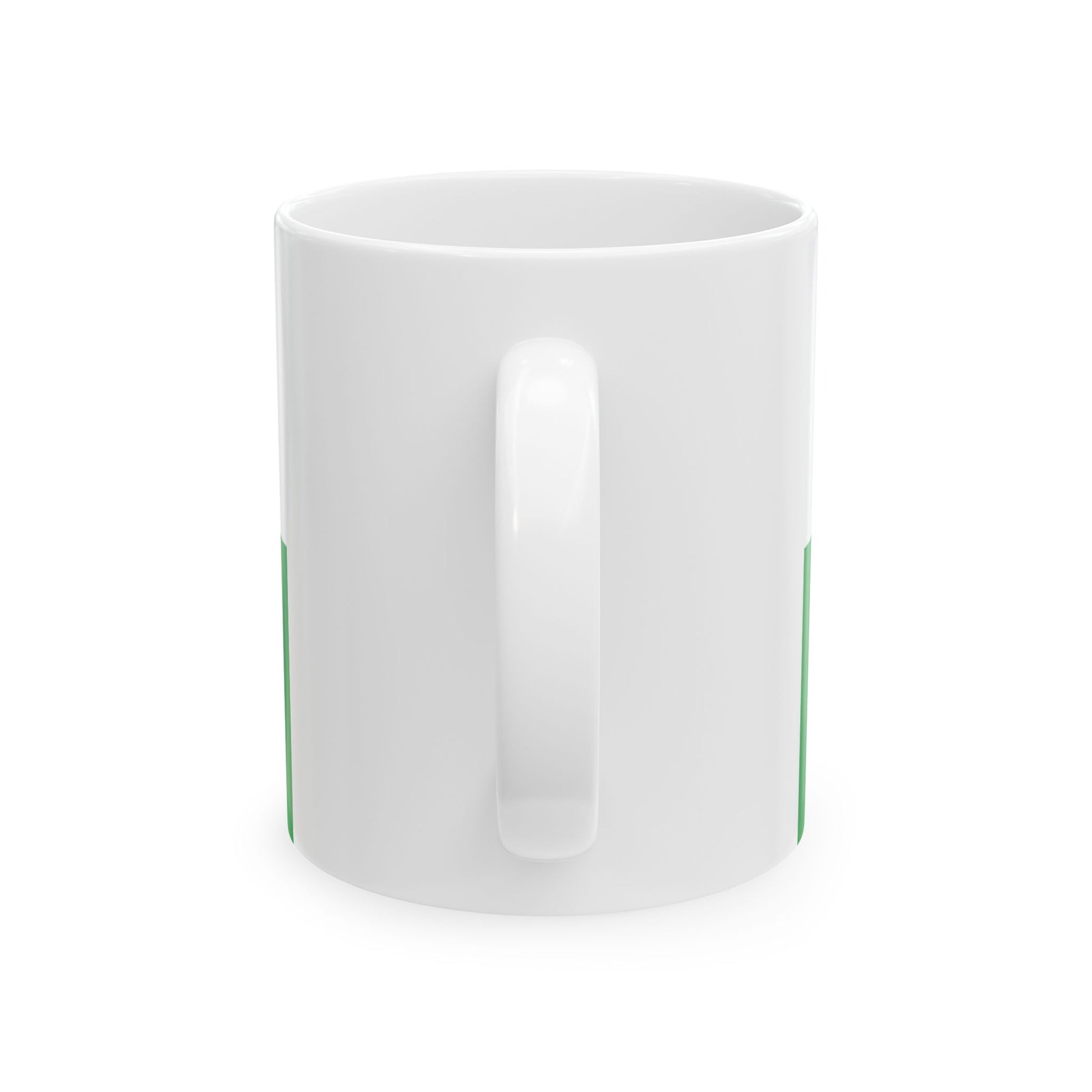 Hiiumaa lipp (Estonia) White Coffee Mug-Go Mug Yourself