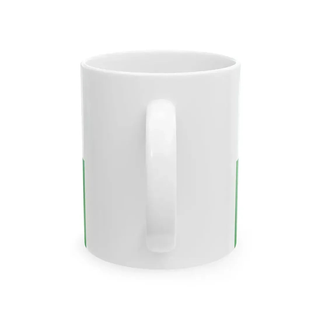 Hiiumaa lipp (Estonia) White Coffee Mug - Go Mug Yourself