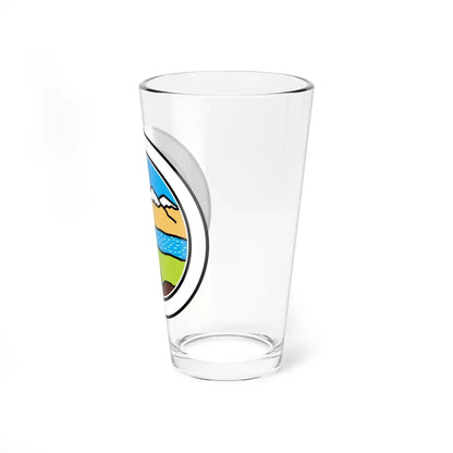 Hiking (Boy Scout Merit Badge) Pint Glass 16oz - Go Mug Yourself