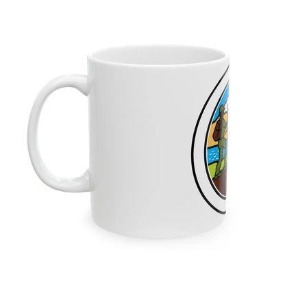 Hiking (Boy Scout Merit Badge) White Coffee Mug-Go Mug Yourself