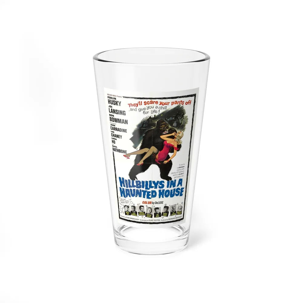 HILLBILLYS IN A HAUNTED HOUSE 1967 Movie Poster - Pint Glass 16oz-16oz-Go Mug Yourself