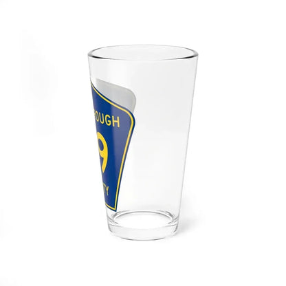 Hillsborough County 39 (Florida) (Road Sign) Pint Glass 16oz - Go Mug Yourself