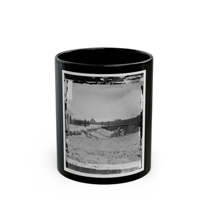 Hilton Head, S.C. Rear View Of Fort Walker (U.S. Civil War) Black Coffee Mug-11oz-Go Mug Yourself