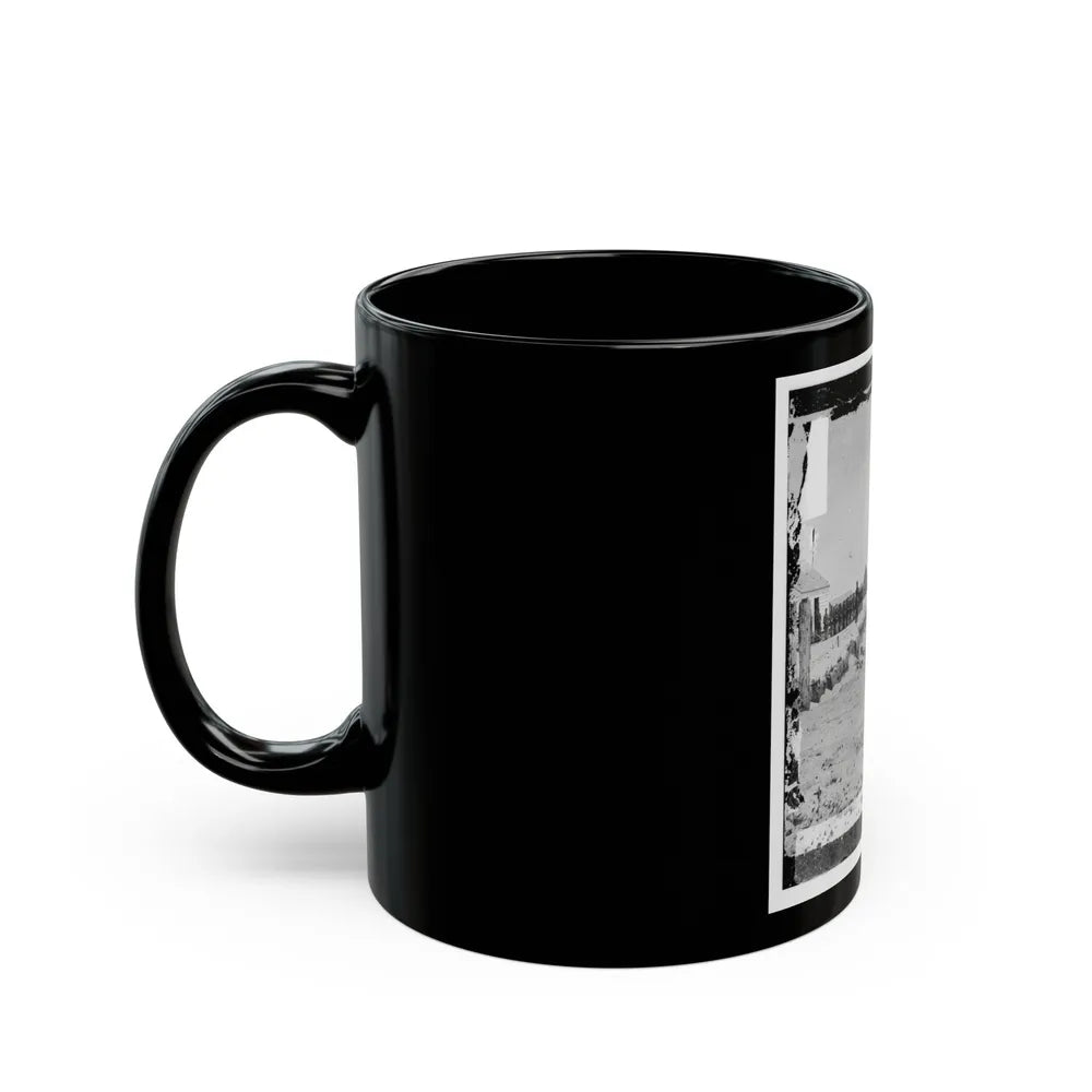 Hilton Head, S.C. Rear View Of Fort Walker (U.S. Civil War) Black Coffee Mug-Go Mug Yourself