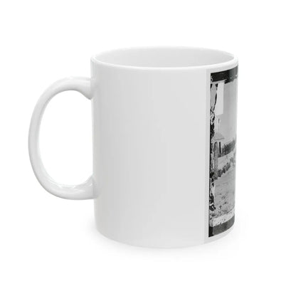 Hilton Head, S.C. Rear View Of Fort Walker (U.S. Civil War) White Coffee Mug-Go Mug Yourself