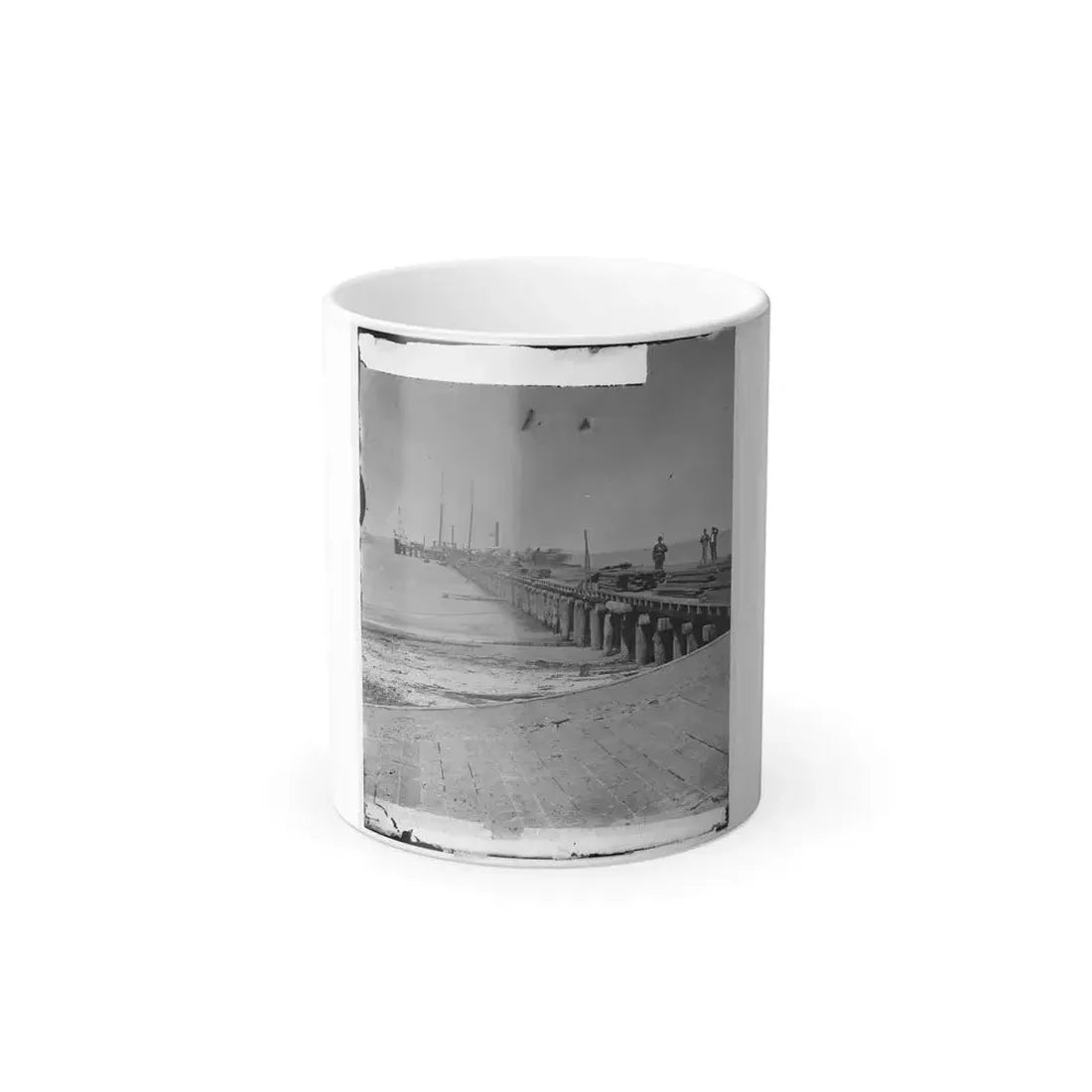 Hilton Head, S.C. Dock Built by Federal Troops (U.S. Civil War) Color Changing Coffee Mug 11oz Default Title 11oz - Go Mug Yourself