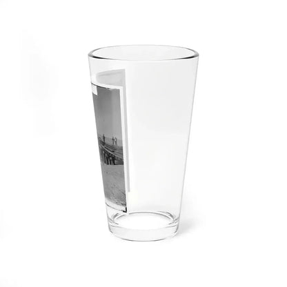 Hilton Head, S.C. Dock Built By Federal Troops (U.S. Civil War) Pint Glass 16oz - Go Mug Yourself