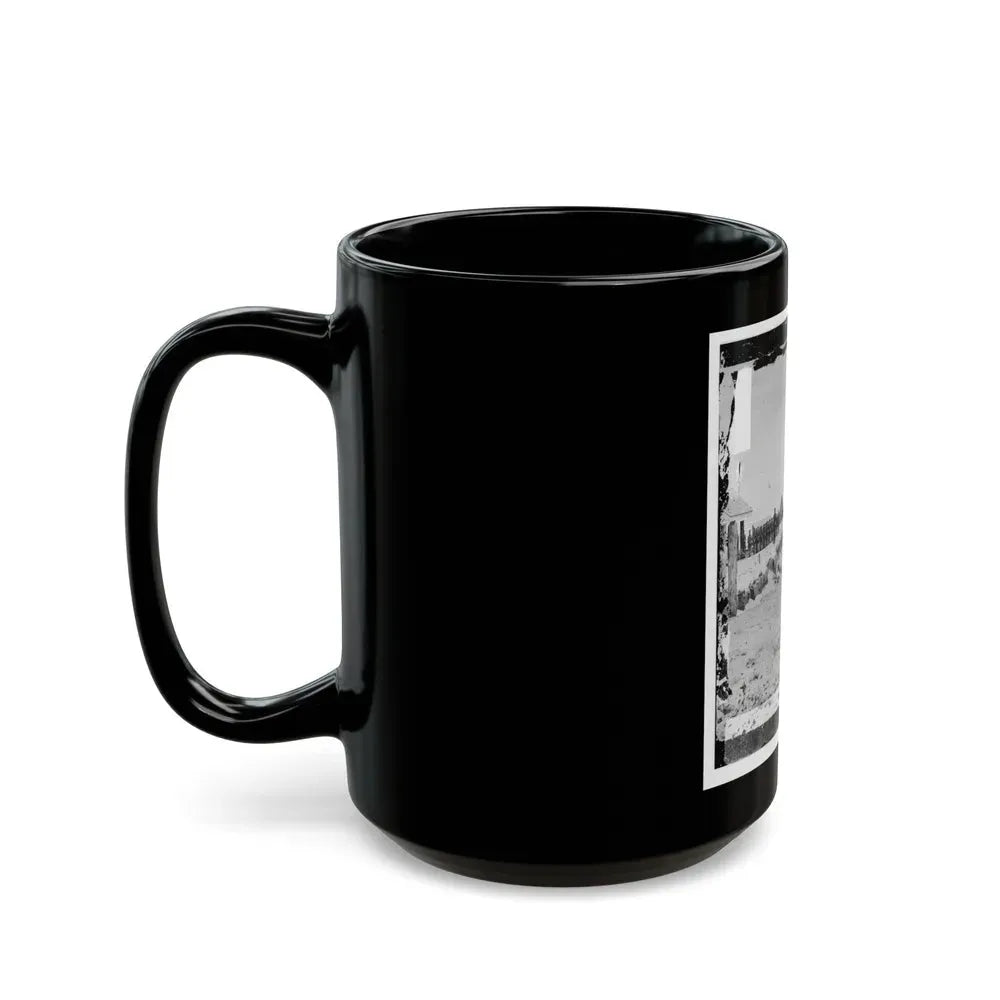 Hilton Head, S.C. Rear View Of Fort Walker (U.S. Civil War) Black Coffee Mug - Go Mug Yourself
