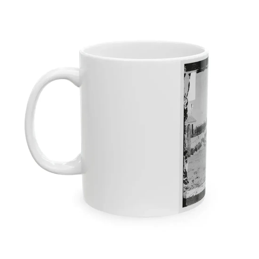 Hilton Head, S.C. Rear View Of Fort Walker (U.S. Civil War) White Coffee Mug - Go Mug Yourself