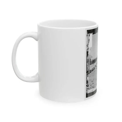 Hilton Head, S.C. Rear View Of Fort Walker (U.S. Civil War) White Coffee Mug - Go Mug Yourself