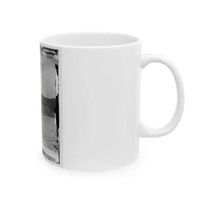 Hilton Head, S.C. Rear View Of Fort Walker (U.S. Civil War) White Coffee Mug - Go Mug Yourself