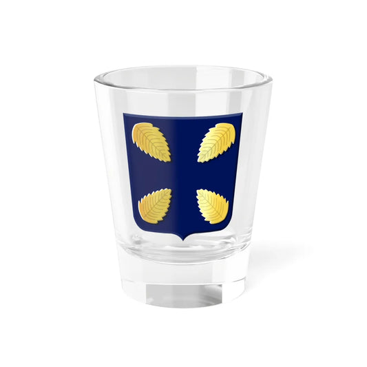Hilversum wapen HRvA (Netherlands) (Coat of Arms) Shot Glass 1.5oz 1.5oz - Go Mug Yourself