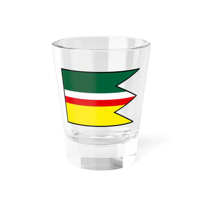 Hincovce Spisska Nova Ves Flag (Slovakia) Shot Glass 1.5oz 1.5oz - Go Mug Yourself