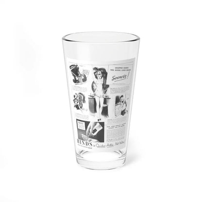 Hinds ad, 1937 - Pint Glass 16oz-16oz-Go Mug Yourself