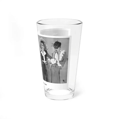 Hips...Round Neck...Low, 1942 - Pint Glass 16oz - Go Mug Yourself