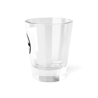 Hirden flag Black and White Variant (Norway) Shot Glass 1.5oz - Go Mug Yourself