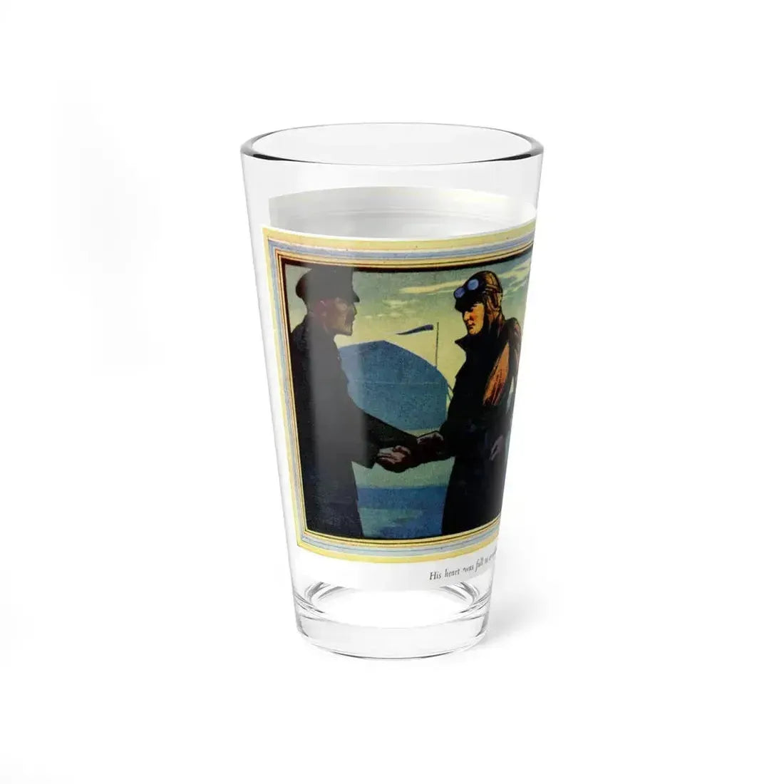 His Heart Was Full to Overflowing, Woman's Home Companion, 1930 - Pint Glass 16oz - Go Mug Yourself