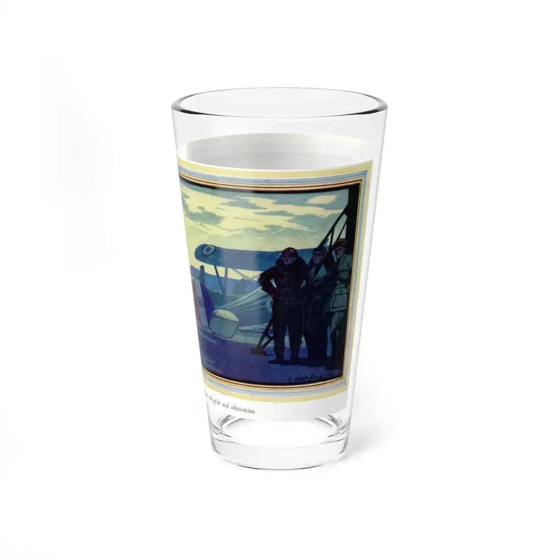 His Heart Was Full to Overflowing, Woman's Home Companion, 1930 - Pint Glass 16oz - Go Mug Yourself