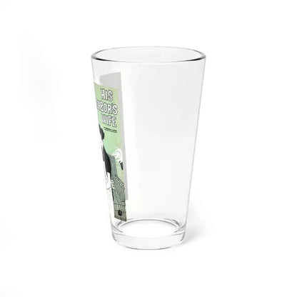 His Neighbor's Wife, Redbook, December 1957 - Pint Glass 16oz - Go Mug Yourself