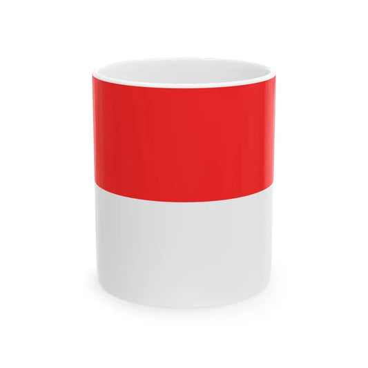 Hissflagge Aalen (Germany) White Coffee Mug 11oz - Go Mug Yourself