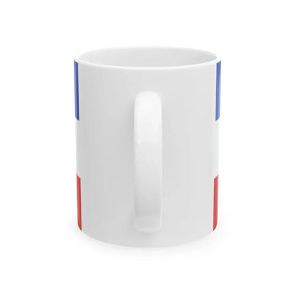 Hissflagge der Gemeinde Neuhausen-Spree (Germany) White Coffee Mug - Go Mug Yourself
