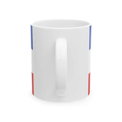 Hissflagge der Gemeinde Neuhausen-Spree (Germany) White Coffee Mug - Go Mug Yourself
