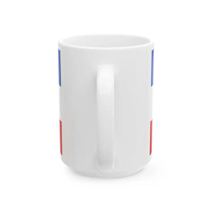 Hissflagge der Gemeinde Neuhausen-Spree (Germany) White Coffee Mug - Go Mug Yourself