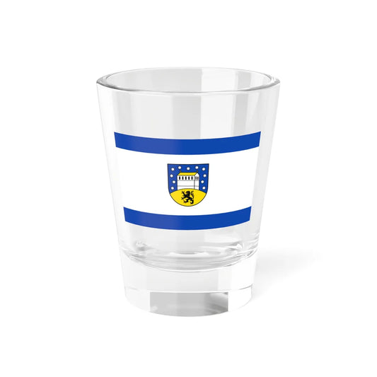 Hissflagge der Gemeinde Petersberg Saalekreis (Germany) Shot Glass 1.5oz 1.5oz - Go Mug Yourself