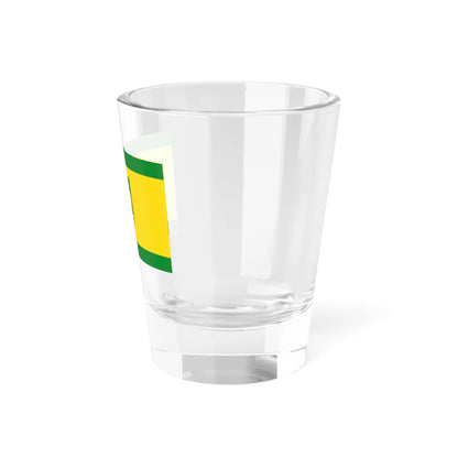 Hissflagge der Gemeinde Tauer (Germany) Shot Glass 1.5oz - Go Mug Yourself