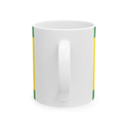 Hissflagge der Gemeinde Tauer (Germany) White Coffee Mug - Go Mug Yourself