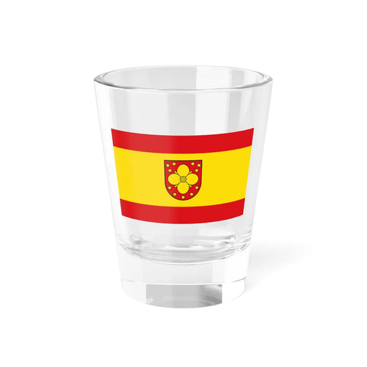 Hissflagge der Gemeinde Uckerland (Germany) Shot Glass 1.5oz 1.5oz - Go Mug Yourself