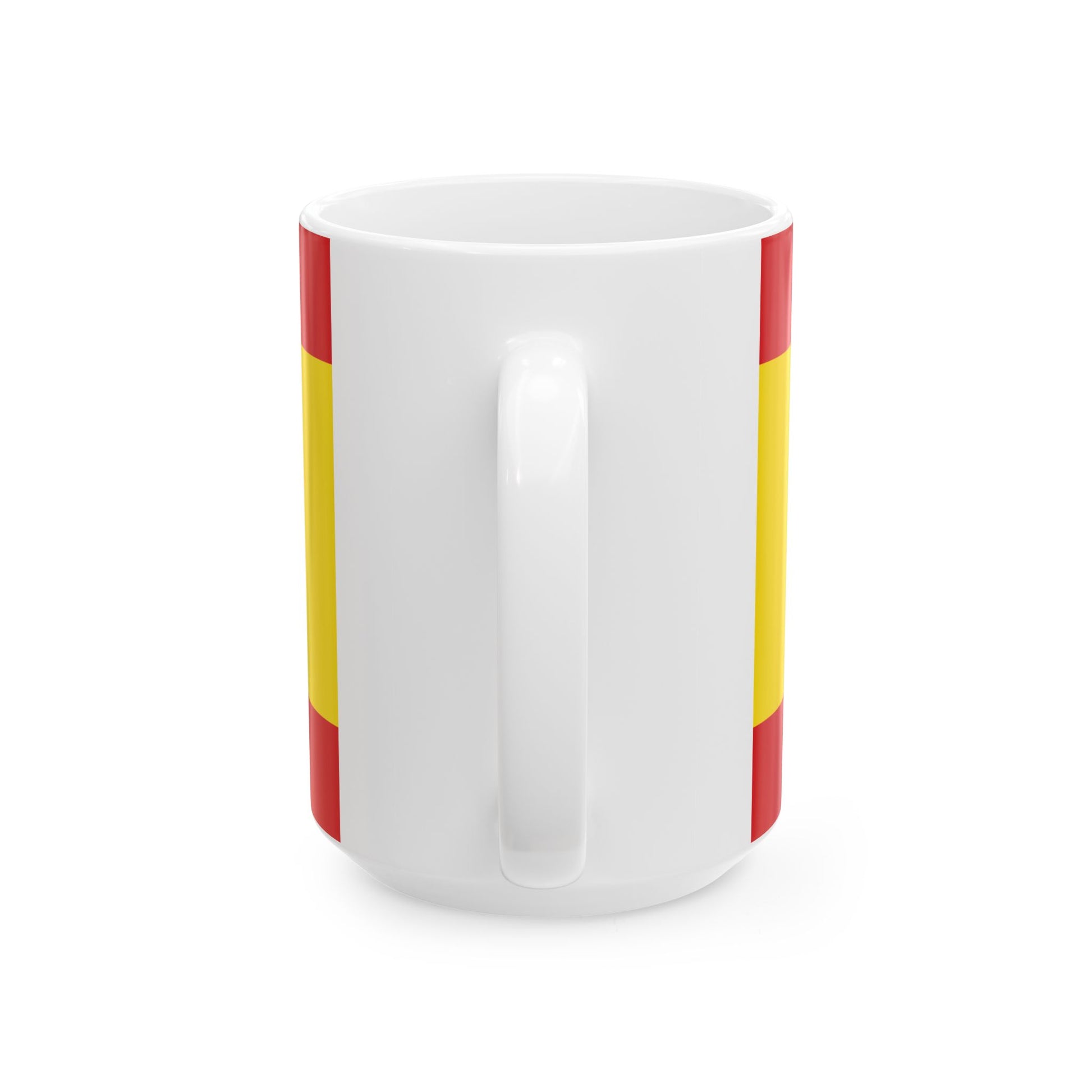Hissflagge der Gemeinde Uckerland (Germany) White Coffee Mug-Go Mug Yourself